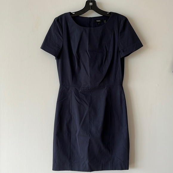 Navy Theory Dress - Picture 1 of 3